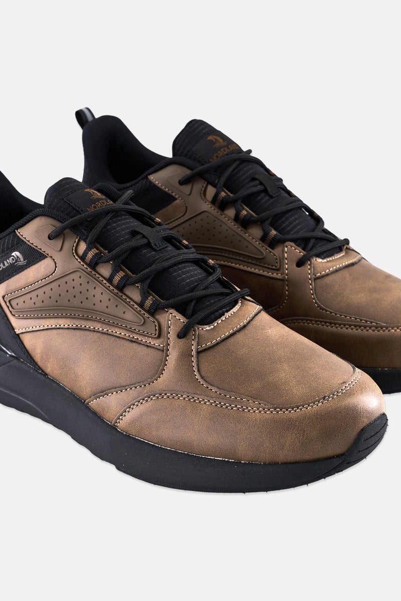Nordland Men Lace Up Outdoor Shoes, Brown  - Image 4