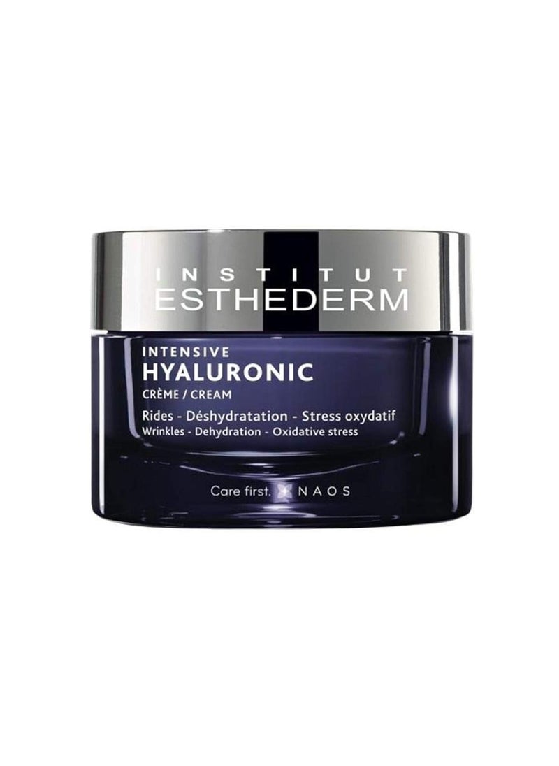 Esthederm Institut Esthederm - Intensive Hyaluronic Cream - Face, Neck and Décolleté - Wrinkles and Fine Lines - Dehydrated Skin 