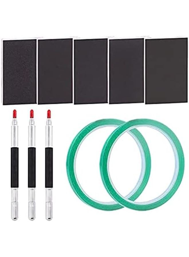 10 Pcs Washable Scriber Marking Tool Kit For Accurate Lines On Hardened Metal - Image 1