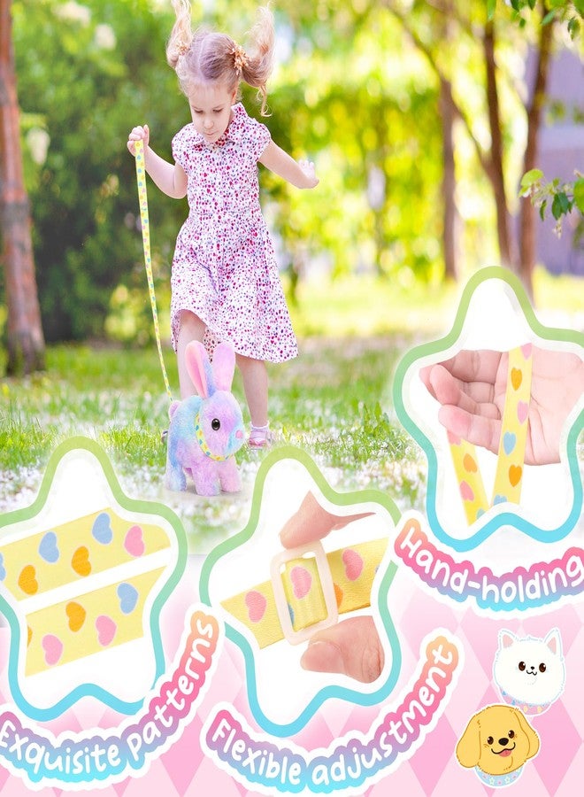 Tagitary Plush Toys, Bouncing Easter Bunny Stuffed Toy with Sounds, Wiggling Ears, Jumping Twitching Mouth and Nose, Easter Basket Filler Decor, School Prize, Birthday Gift for Kids - Image 4