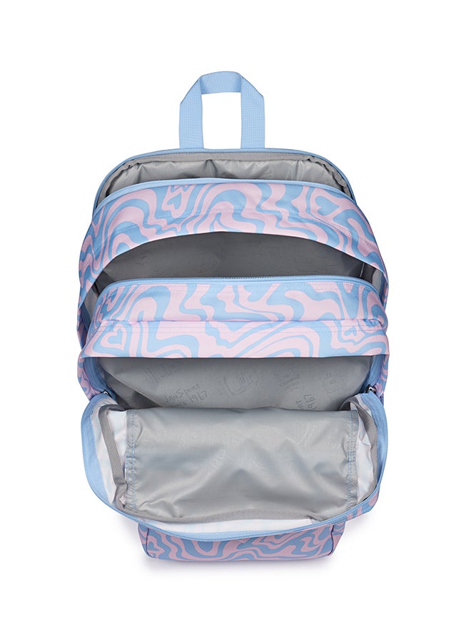 JANSPORT Big Student Large Laptop Backpack - UpBeat Groove Pink - Image 3