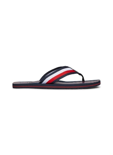 Signature Tape Strap Flip-Flops