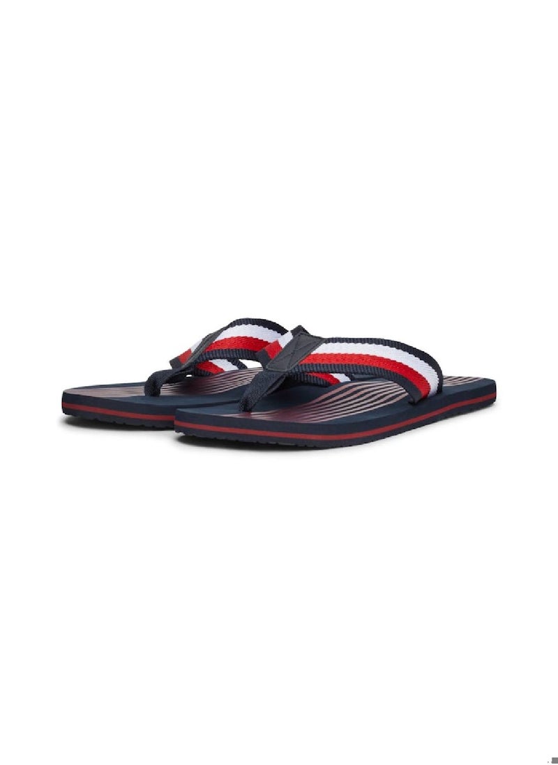 Signature Tape Strap Flip-Flops