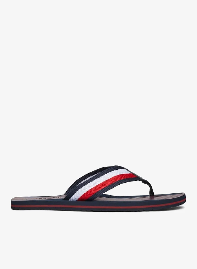 Signature Tape Strap Flip-Flops