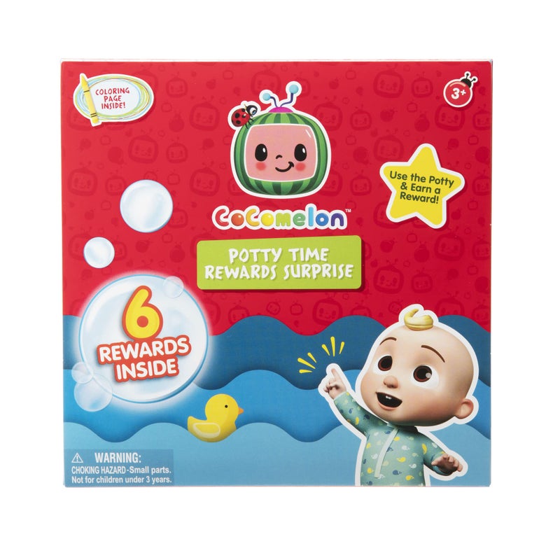 CoComelon Potty Time Rewards Surprise – 1 Figure and 5 Accessories to Collect - Features Favorite Character JJ - Surprise Accessories – Potty Training - Toys for Kids and Preschoolers - Image 2