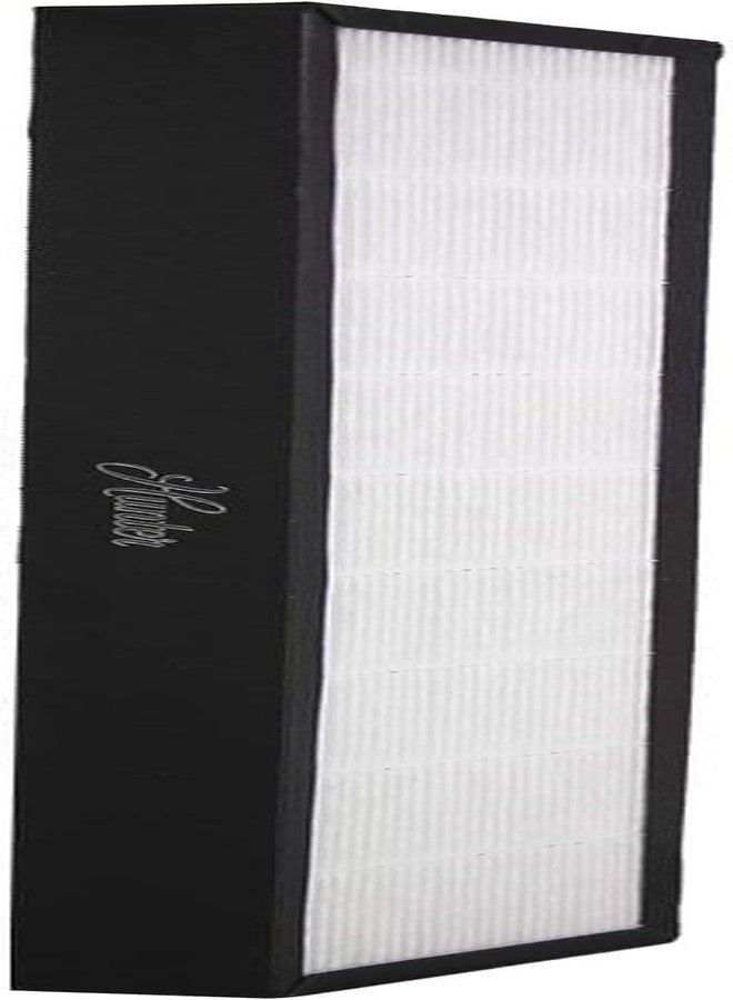 هانتر شركة هانتر للمراوح، فلتر بديل لتنقية الهواء بتقنية HEPA الحقيقية، طراز F1725HE، F1725HE/21، أبيض، مناسب لجهاز تنقية الهواء من طراز HT1725 - Image 1