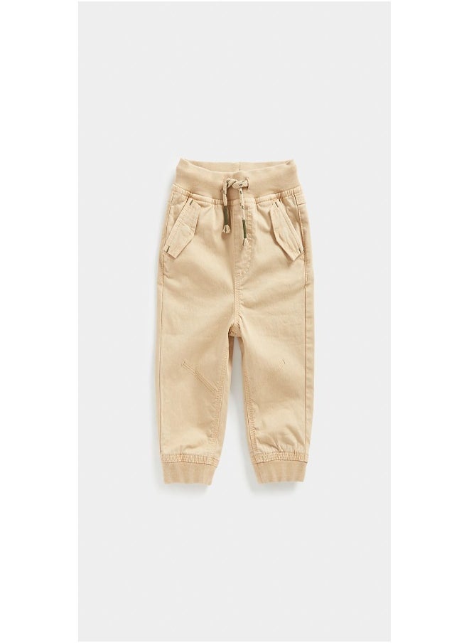 mothercare - Stone Cargo Trousers - Image 1