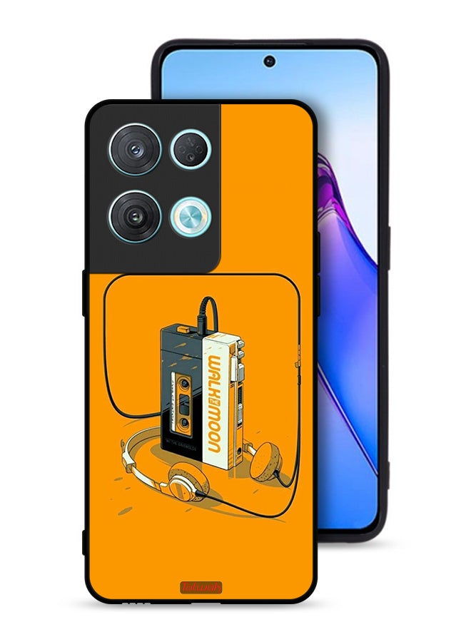 Tolwak Oppo Reno8 Pro 5G Protective Case Cover Walk The Moon - Image 1