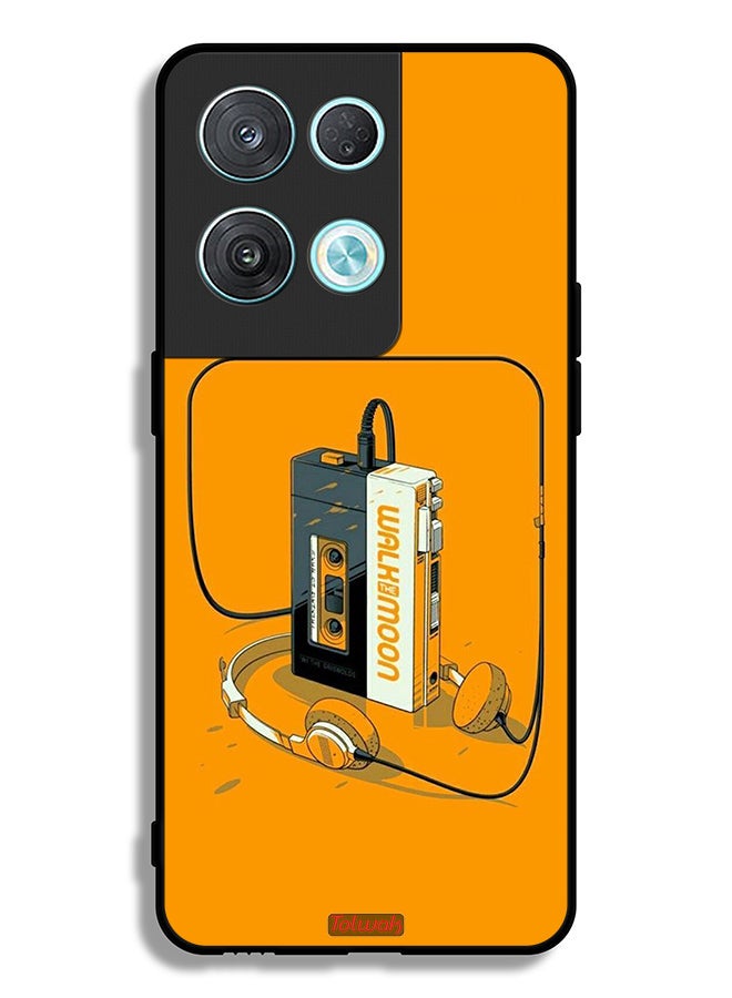 Tolwak Oppo Reno8 Pro 5G Protective Case Cover Walk The Moon - Image 2