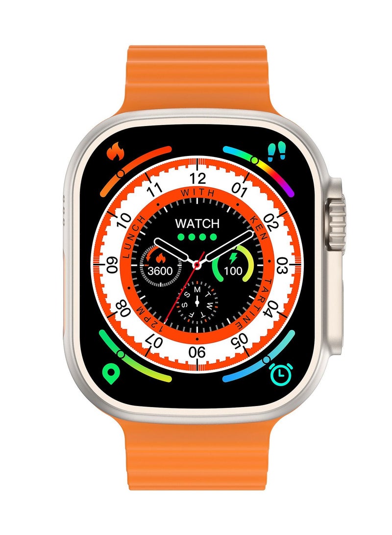 ليفور شاشة لمس كاملة الاستشعار مكبر صوت ستيريو مدمج لكشف معدل ضربات القلب وضغط الدم ومراقبة النوم ذهبي - Image 1