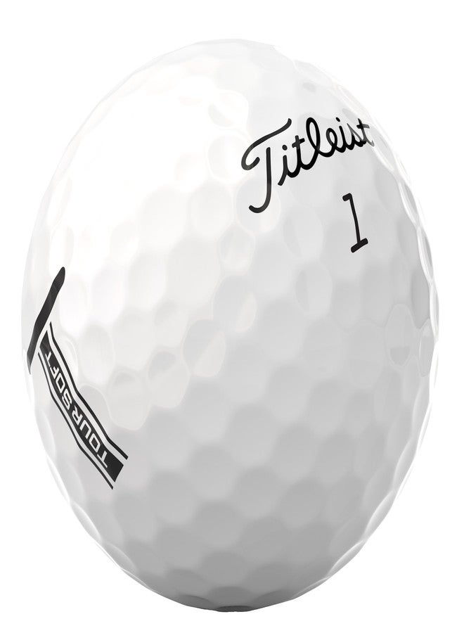 Titleist Tour Soft Golf Balls, White (One Dozen) - Image 3
