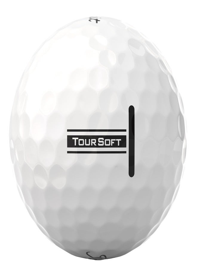 Titleist Tour Soft Golf Balls, White (One Dozen) - Image 5