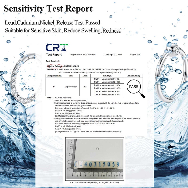 Jstyle 6Pcs 16G 18G Septum Rings Surgical Steel Nose Rings Hoop for Women Opal CZ Daith Cartilage Hoop Earring Clicker Septum Jewelry Hinged Hoop Nose Ring Helix Rook Tragus Piercing Jewelry 16G 8mm - Image 5