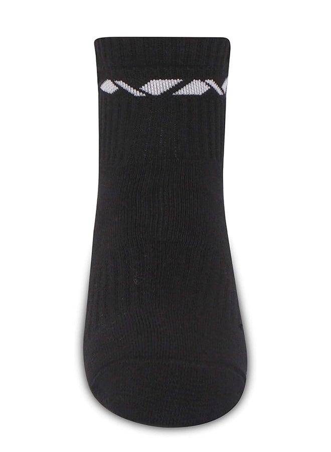 Nivia Grip High Ankle Sports Socks (Black) - Image 4