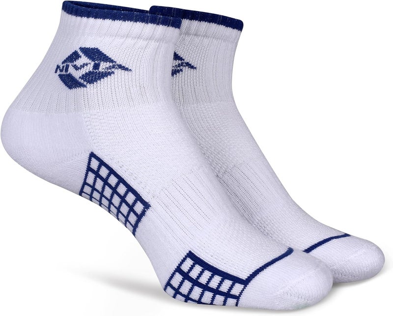 Nivia Cube Sports Ankle Length Socks - White Cotton, Lightweight, Comfortable, Stylish, Casual | Comfortable Sports Socks for Training, Running, Fitness and Everyday Wear - Image 5