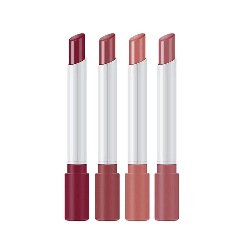 klarako 4 Colors Matte Cigarette Lipstick Pack Set Tube Nude Red Lips Long Lasting Waterproof Lip Gloss Liquid Lipstick Women Make up Velvet Cosmetic Lipsticks (one size, A-1) - Image 4