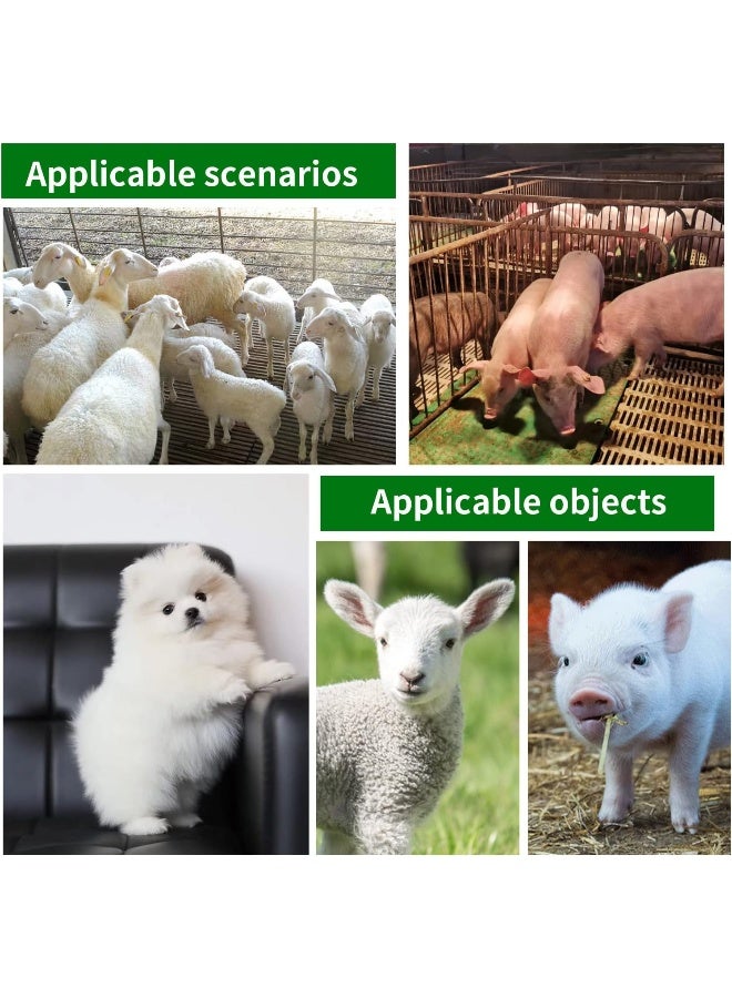 DUZFOREI 850ML Animal Feeding Bottle with 5 Nipples Lamb Nursing Bottle Feeding Goat Milk Bottle Calf Milk Feeder Bottle for Sheep Lambs Piglets - Image 5