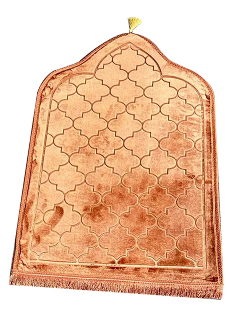 Stargold - Traditional Turkish Prayer Mat, 70x110 cm Large Portable, Multicolor Islamic Prayer rug, Janamaz Sajjadah For Men And Women - Image 1