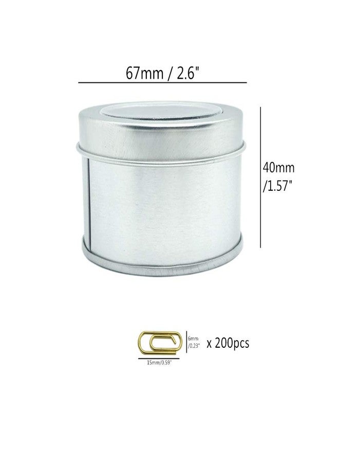 مي يي تيان 200 مشبك ورق صغير رفيع ذهبي اللون، مشابك ورق صغيرة لطيفة للغاية، 3/5 بوصة، مصنوعة من الفولاذ المقاوم للصدأ ومطلية بالقصدير الفضي، حامل مشابك ورق للمكتب والمدرسة والمنزل ومنظمات المكتب (مشابك ورق صغيرة ذهبية اللون) - Image 2