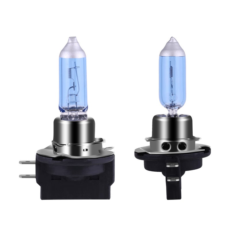 NEWBROWN H11B Headlight Bulb H11B Halogen Bulb 5000K Super White Light Long Life Replacement PGJY19-2 12V/55W (H11B, 2 Pack) - Image 1