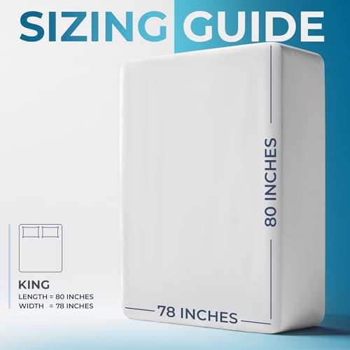 Utopia Bedding King Deep Pocket Fitted Sheet – Extra Deep Pocket – Fits up to 21 Inch Mattress – Hotel Luxury – Soft, Breathable and Comfy – Shrinkage and Fade Resistant – Easy Care – (White) - Image 2