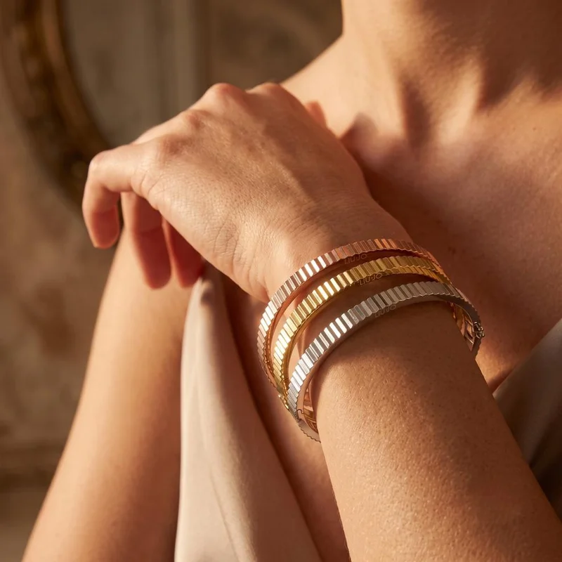 Liu Jo Liu Jo Grace Bangle Trio (Gold/Silver/Rosegold)