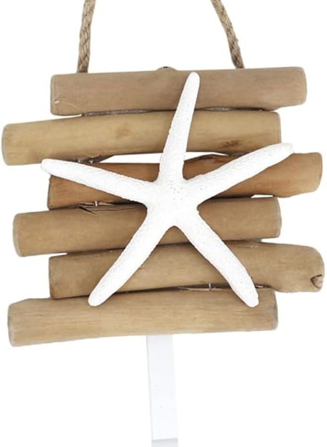 Rustic Wall Hooks Coat Towel Hanger Wooden Home Decor for Living Room Bathroom - Image 1