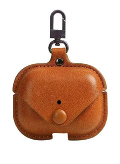 Leather Protective Case Cover For Apple Airpods 3 3rd Generation Brown
