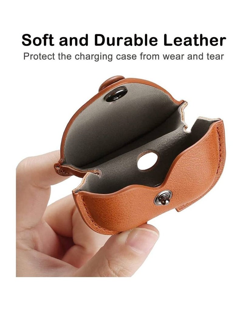 Generic - Leather Protective Case Cover For Apple Airpods 3 3rd Generation Brown - Image 1
