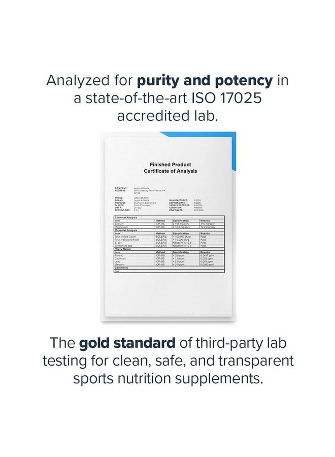 LEGION Elevate Mushroom Supplement Powder - Mushroom Blend of Lions Mane Powder, Reishi Powder & Beta-Glucan- Mushroom Powder to Boost Immune System, Mood & Performance Dutch Chocolate (30 Servings) - Image 3