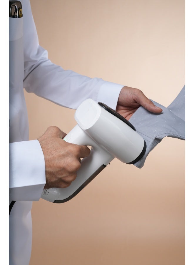 Valyo Compact Handheld Vacuum Clothes Steamer With AirIron Technology Quick Dry 95ml Tank - Image 1