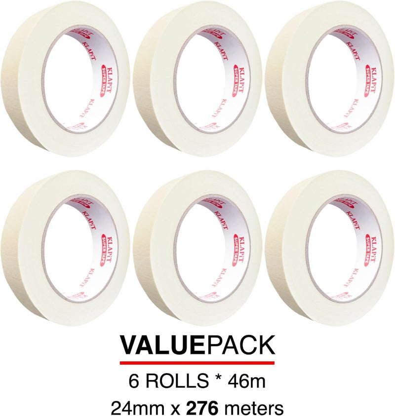 KLAPiT GRIPX Masking Tape - 6 Pack - Image 2