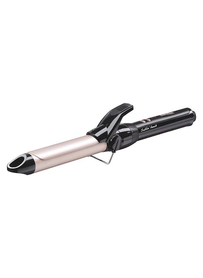 بيبي ليس Hair Curler, 25MM Barrel for Silky Curls, 10 Temperature Settings (150-180°C), Ultra smooth touch, Ceramic, C325SDE , black 25mm - Image 1