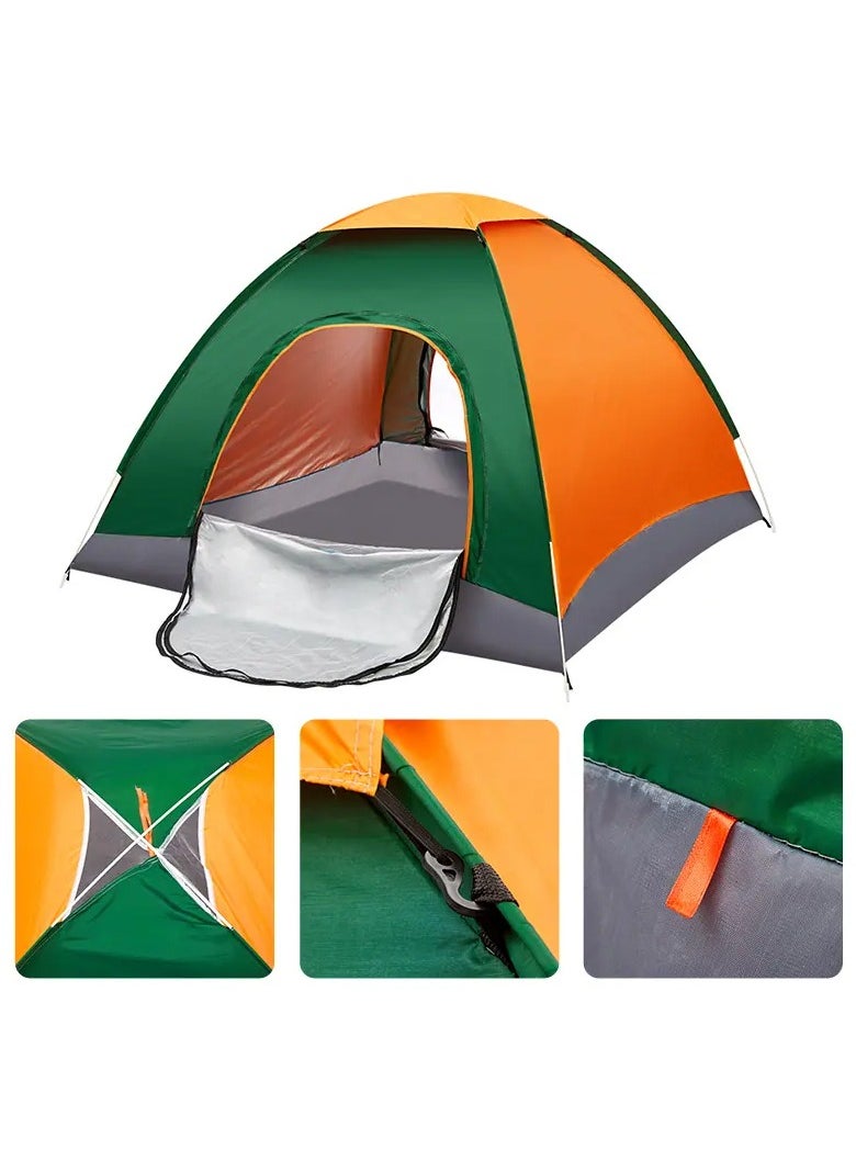 DubaiGallery Camping Tent for 2-3 People, Automatic Pop-Up Beach Tent, Portable Instant Tent with Carry Bag, Waterproof Dome Tent for Picnics, Travel  - Image 2