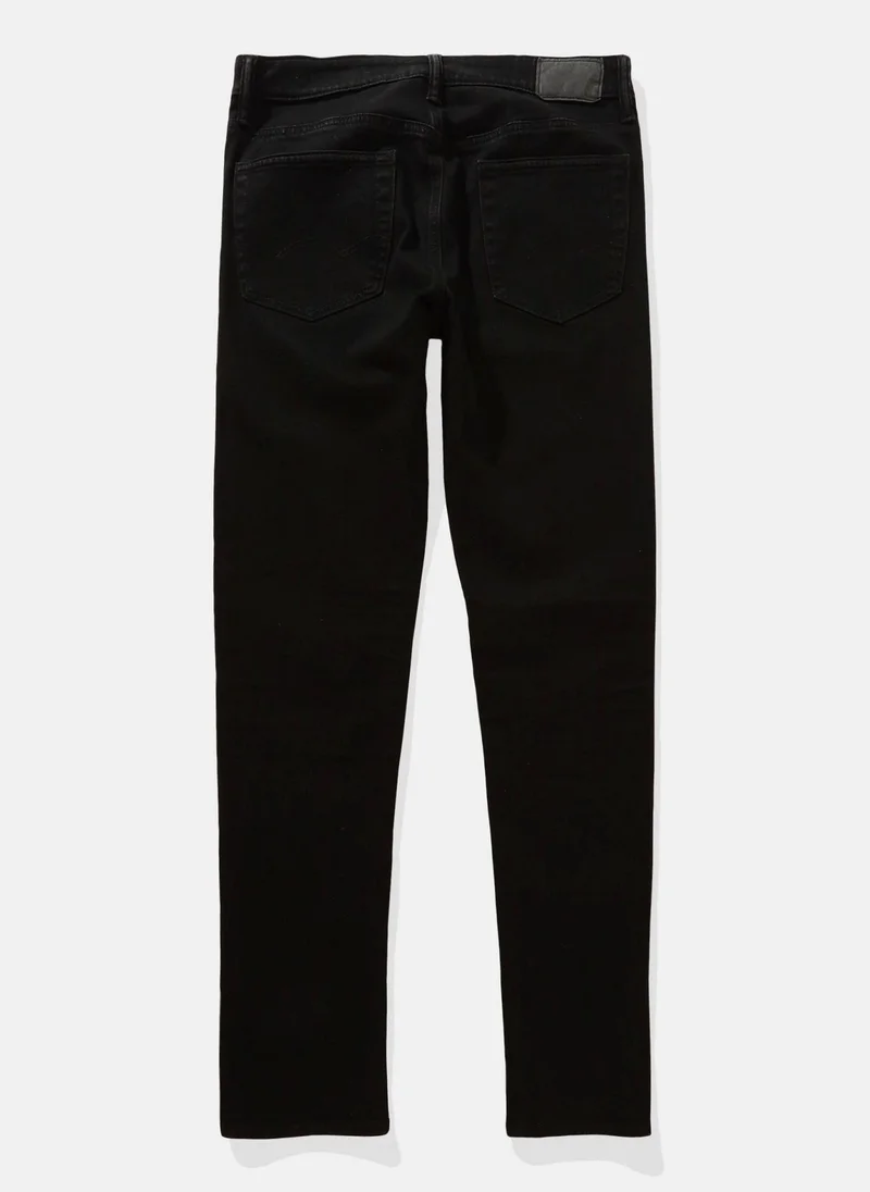 American Eagle Airflex+ Mid Wash Skinny Fit Jeans