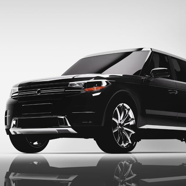 ROCKROSE فيلم تظليل النوافذ RockRose VLT 5% مع فيلم كربون متميز مزدوج الطبقة - فيلم خصوصية لاصق للحماية من الحرارة - فيلم نافذة للأشعة فوق البنفسجية لحجب الأشعة فوق البنفسجية والأشعة تحت الحمراء - الحجم 20 بوصة × 25 قدم - Image 4