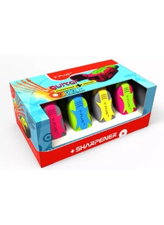 Y plus+ Y Plus Pencil Sharpener with Eraser 12 Pieces  - Image 1