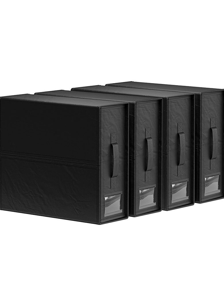 EBMINI Household Large Clothing Storage Box Four Piece Set  - Image 1
