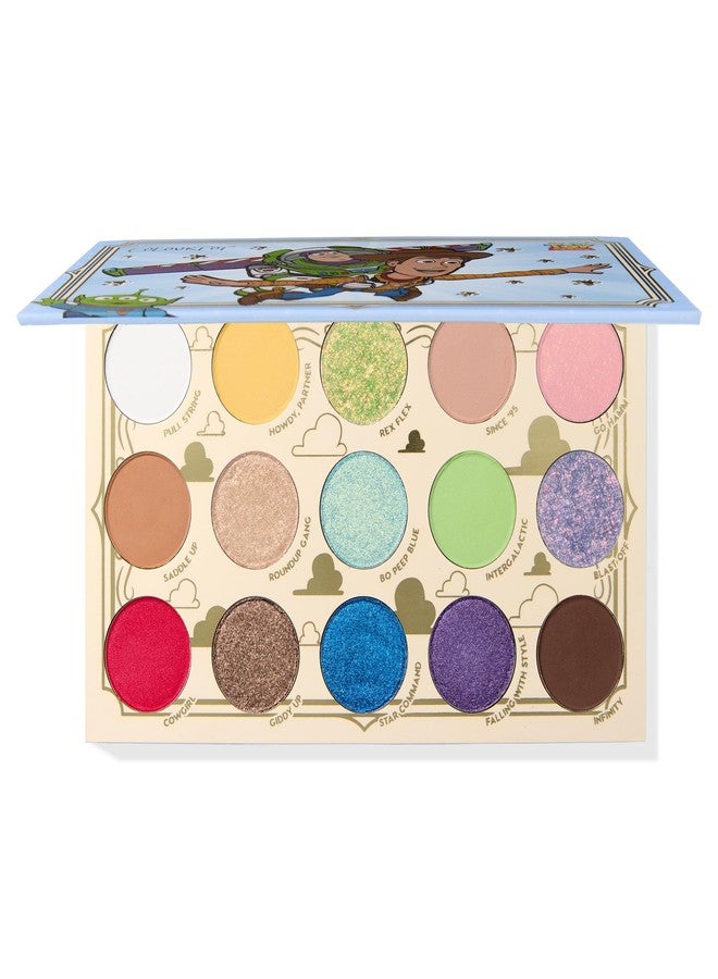 ColourPop x Toy Story Eyeshadow Palette - Multi-Colored, Limited Edition Makeup Palette with Matte & Matte Sparkle Finishes - Buildable, Blendable & High-Pigment Formula - The Toys Are Here (0.61 oz) - Image 1