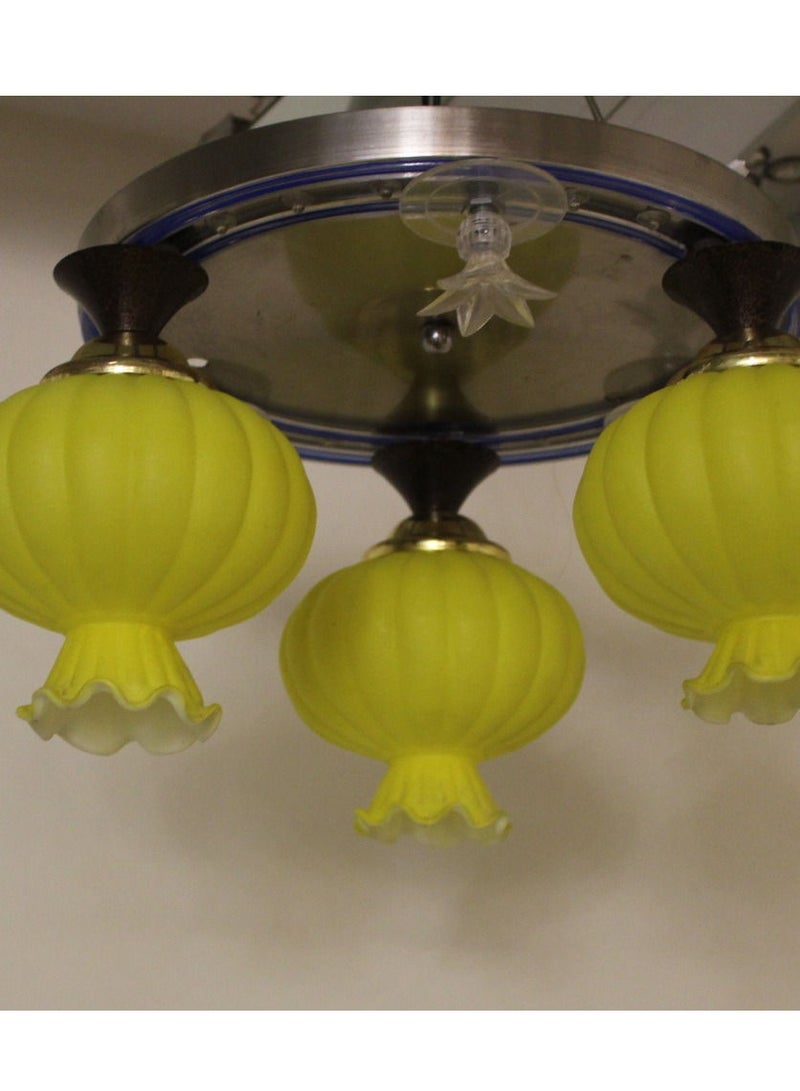 Pendent 001/3YL -yellow - Image 3