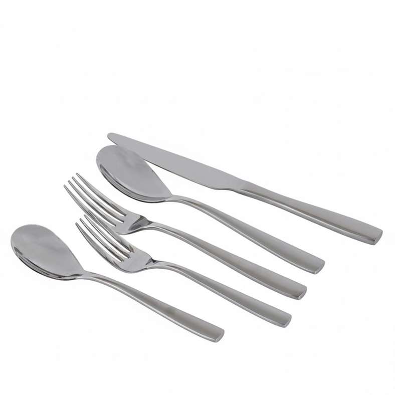 Pan Home 20-Piece Cutlery Set - Chrome - Image 3