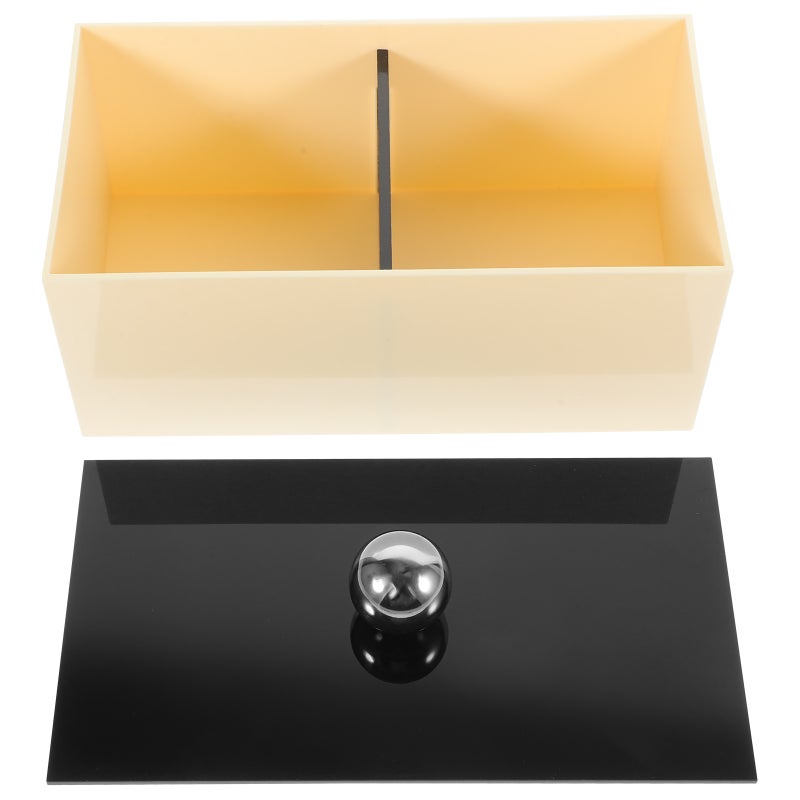 Storage Box with Lid Multifunctional Divided Box Lipstick Box Cosmetics Container - Image 1