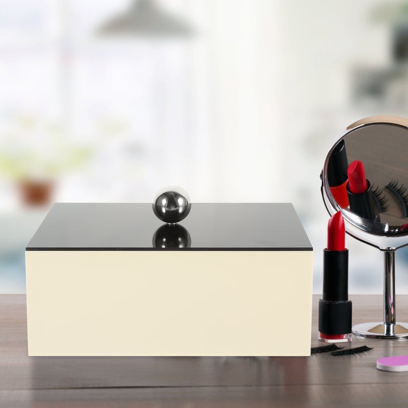 Storage Box with Lid Multifunctional Divided Box Lipstick Box Cosmetics Container - Image 4