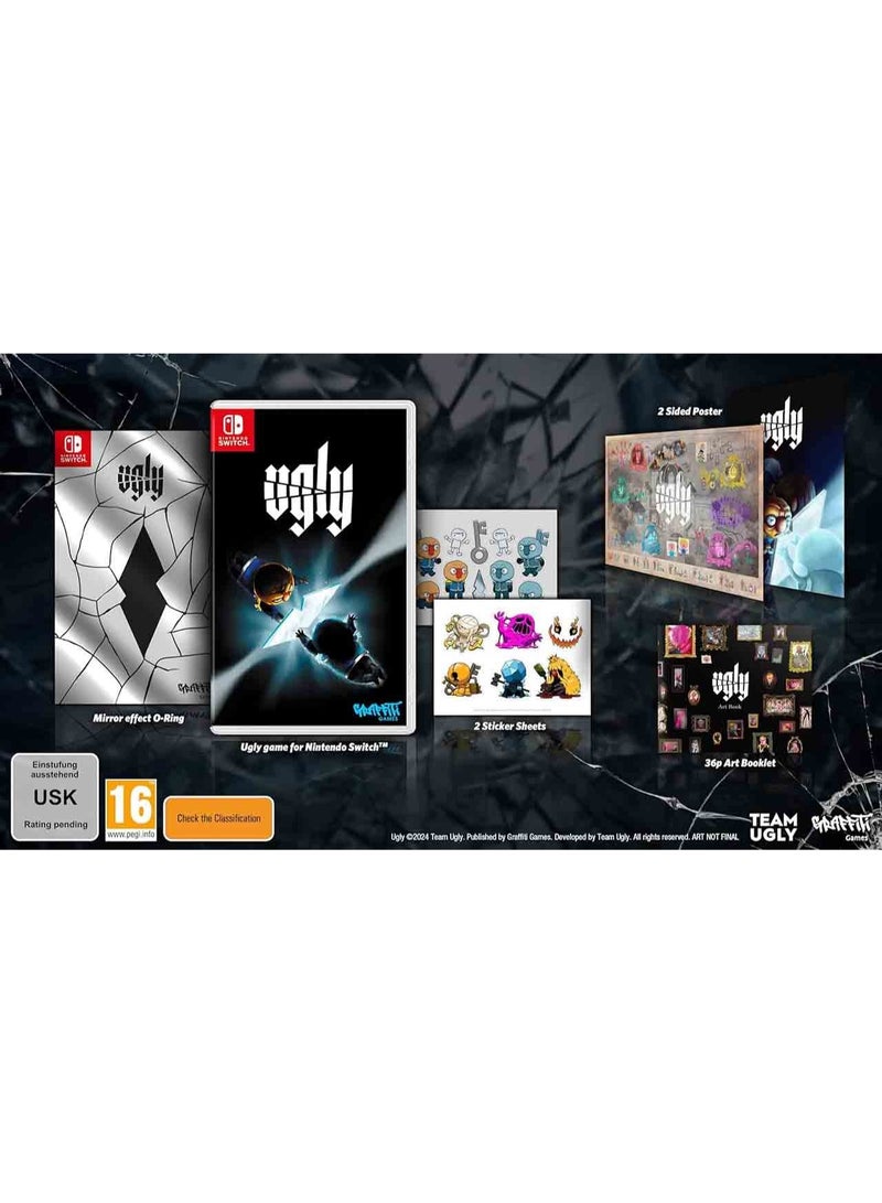 سويتش 0 Ugly إصدار Nintendo Switch — لعبة ألغاز ومنصات مظلمة مع قصة عاطفية مؤثرة - Image 2