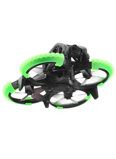 Generic For DJI Avata Propeller Guard Anti Collision Protection Ring Safety Accessories Durable Shock Absorbing Rubber Enhances Flight Safety Easy Install Reinforced with Adhesive Mud Green  - Image 2