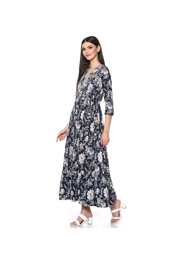 BIBA PRINTED Cotton  Womens Kurta S - Image 4