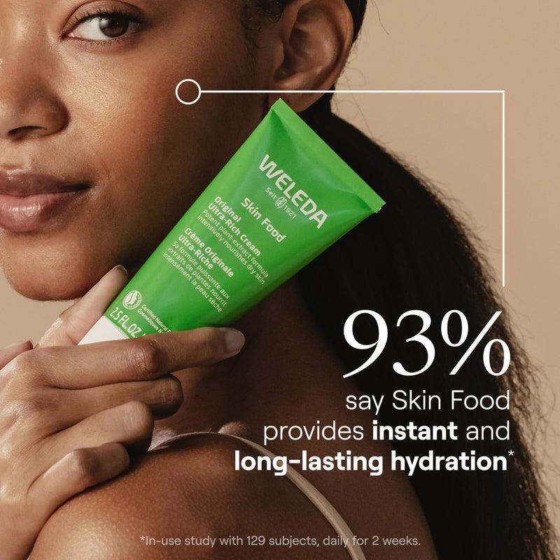 Weleda Skin Food Original Ultra-Rich Body Cream, 1 Fluid Ounce, Plant Rich Moisturizer with Pansy, Chamomile and Calendula - Image 2