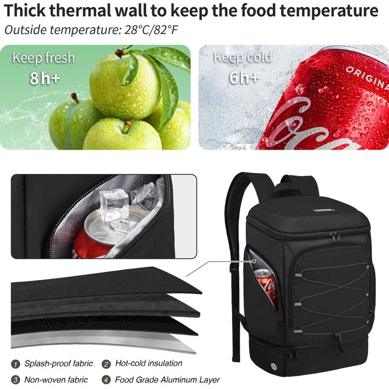 Soccer Bag - Soccer Backpack with Ball Holder,Sport Equipment Bags gifts for soccer stuff Water resistant Includes Separate Cleat Fit Basketball Volleyball Football - Image 2