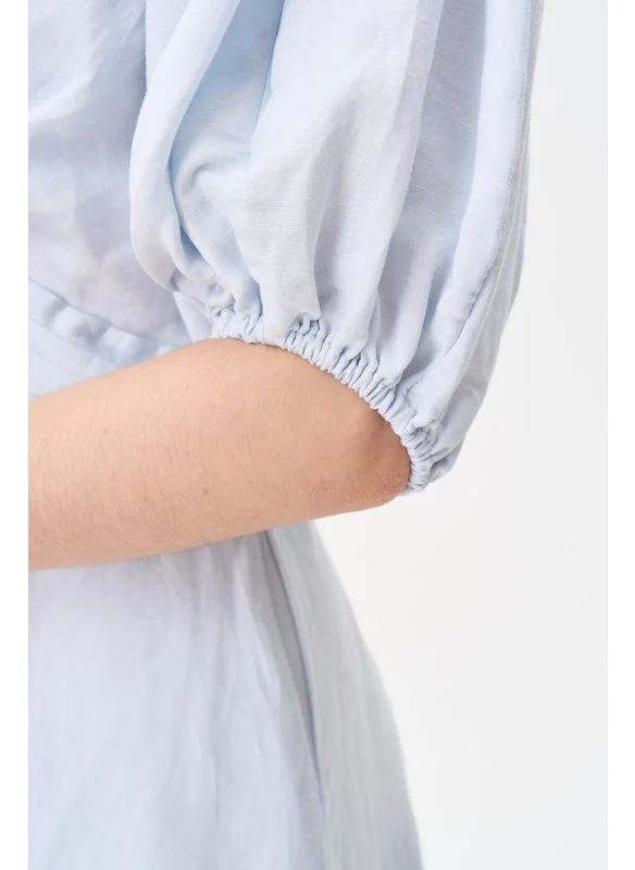 Tenda Twist Front Midi Dress