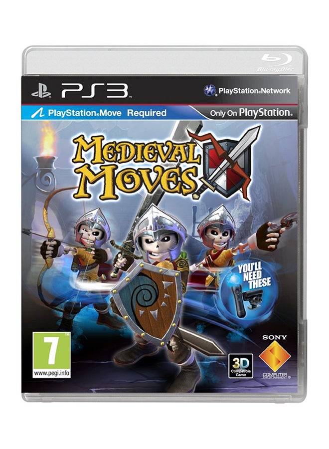 سوني لعبة 'Medieval Moves' (نسخة عالمية) - مغامرة - playstation_3_ps3 - Image 1